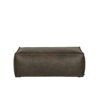 Pouf in Oliv Grün modern