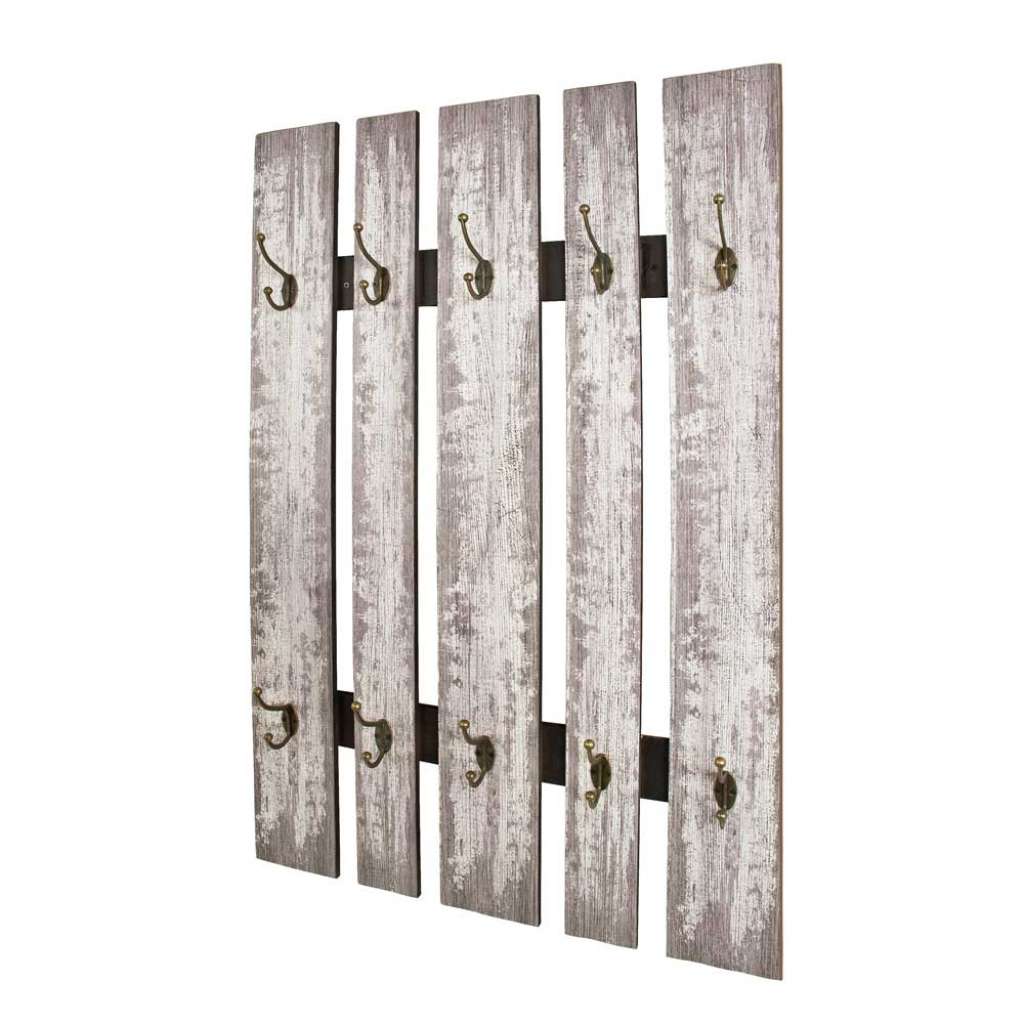 Flurgarderobe in Grau Shabby Chic