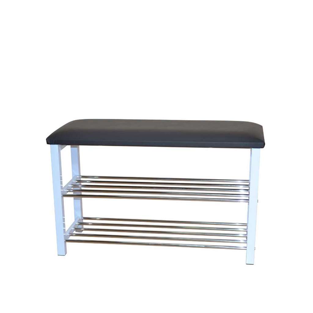 Sitzhocker mit Schuhablage 50 cm hoch