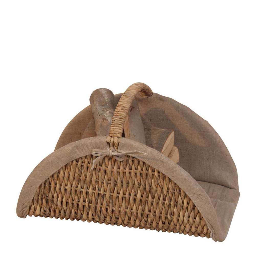 Korb für Holz Geflecht