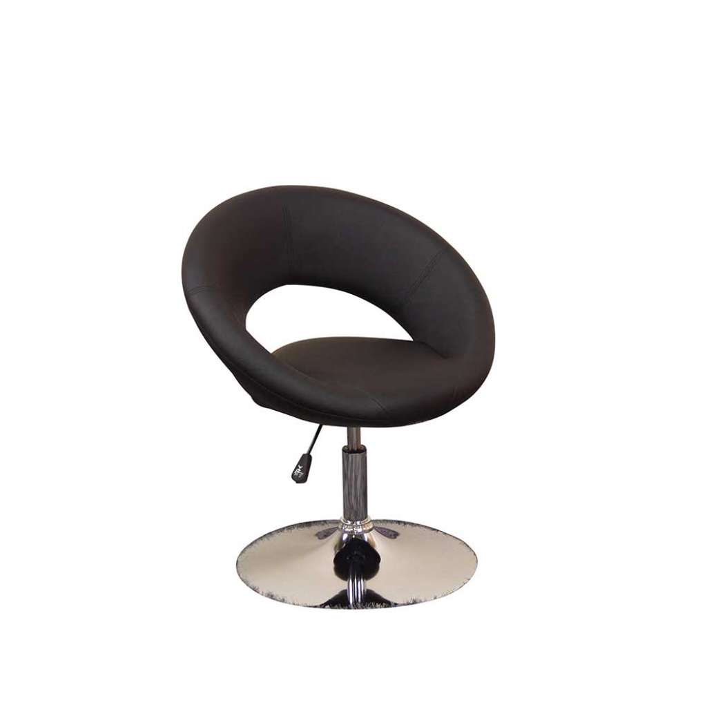 Drehsessel in Schwarz höhenverstellbar