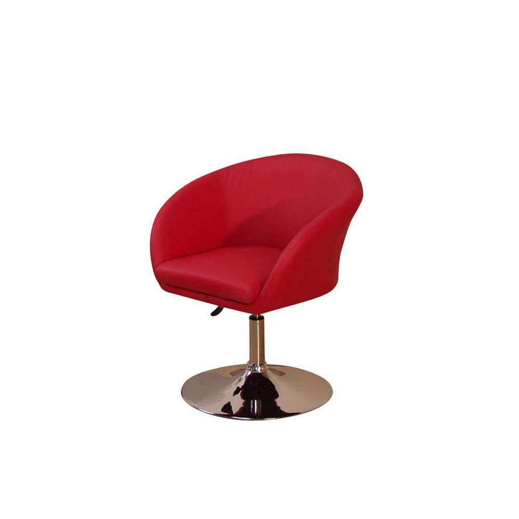 Büro Drehstuhl in Rot höhenverstellbar