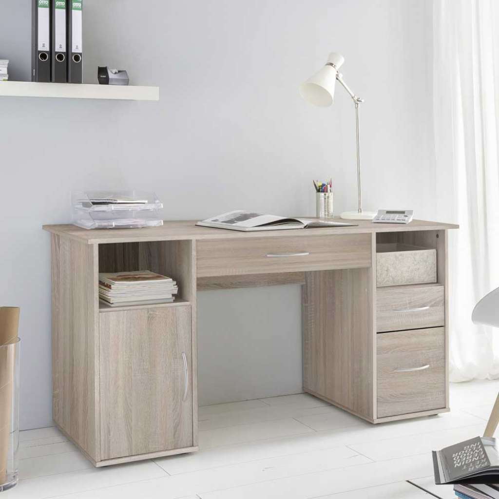 Schreibtisch in Eiche Sägerau 145 cm