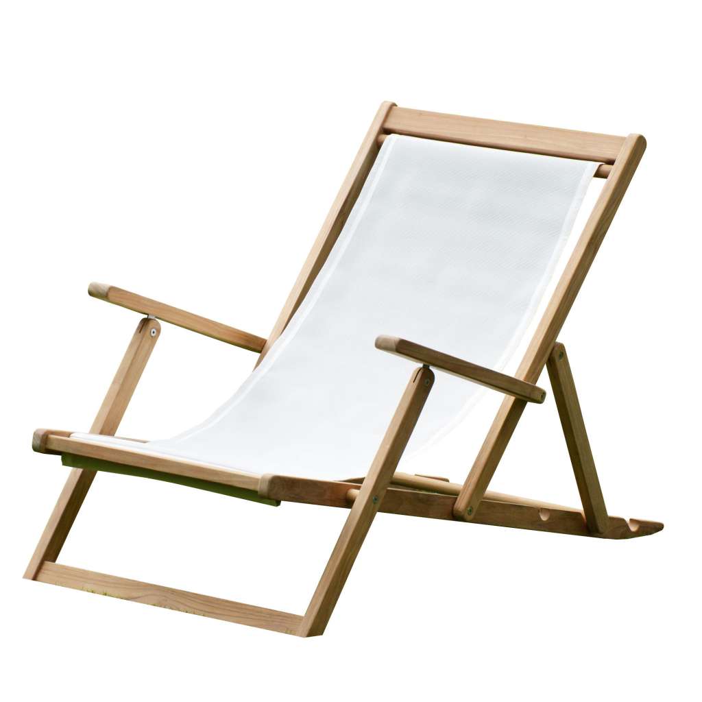 Jan Kurtz - Anitbes Liegestuhl - schwarz - outdoor