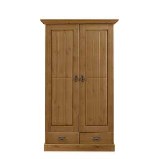 Dielenkleiderschrank aus Kiefer Massivholz Landhaus Design