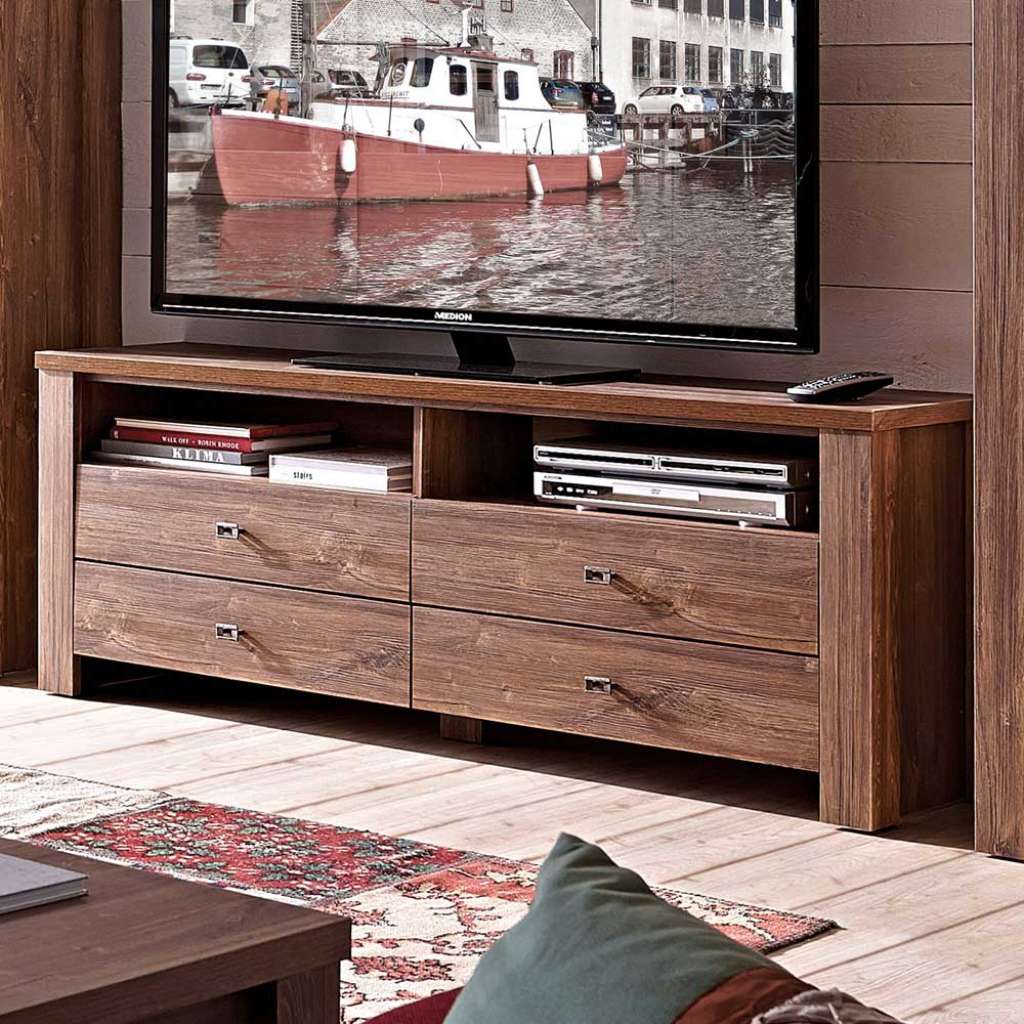 TV Board in Akazie dunkel Landhaus