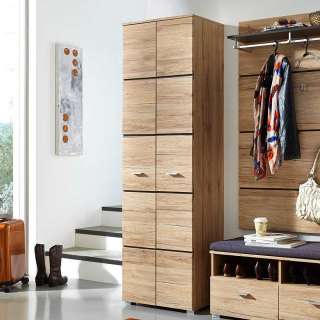 Dielenkleiderschrank in Eiche San Remo 60 cm breit