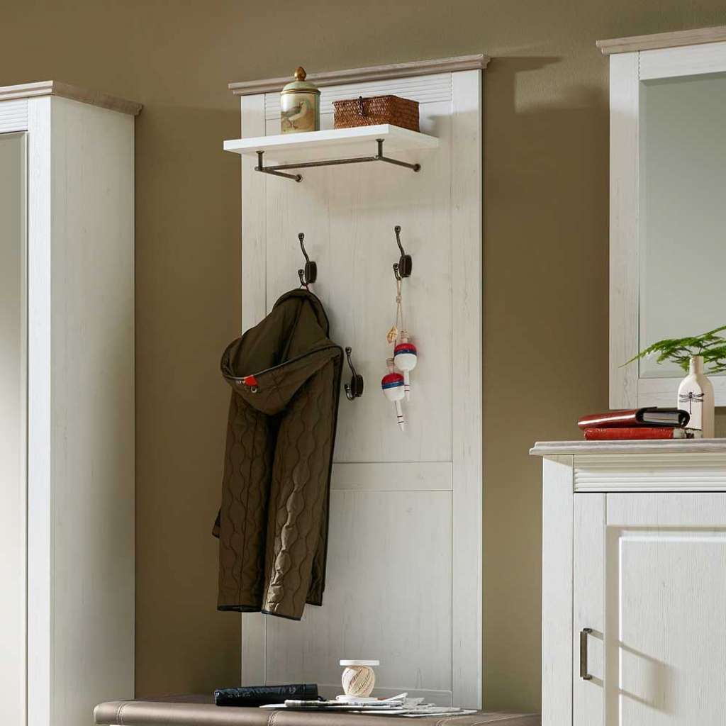 Hängegarderobe in Weiß skandinavisches Design