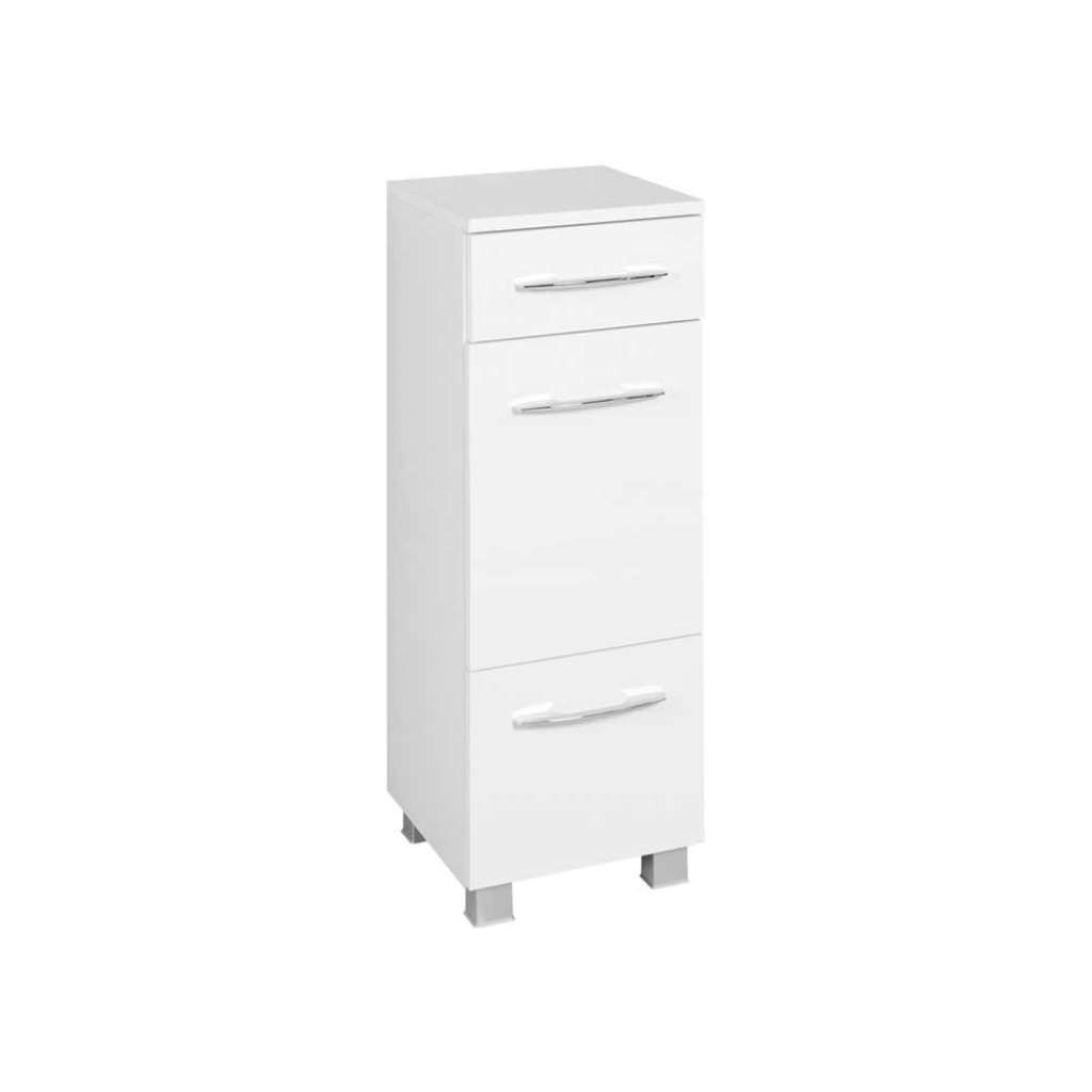 Unterschrank in Weiß 1 türig