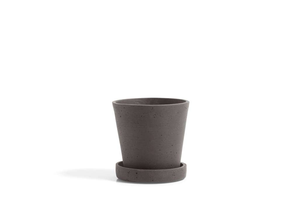 HAY - Flowerpot with Saucer S - outdoor