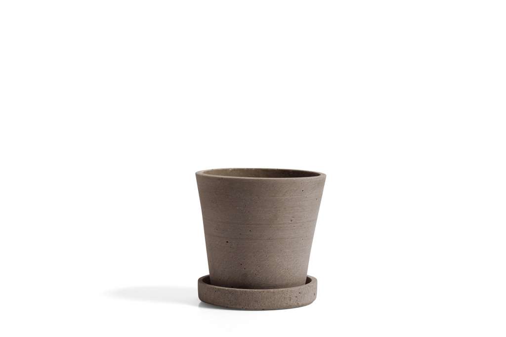 HAY - Flowerpot with Saucer S - outdoor