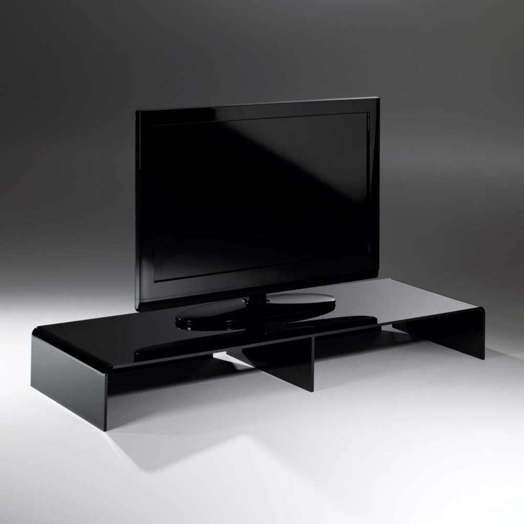 Fernseher Konsole in Schwarz Acrylglas