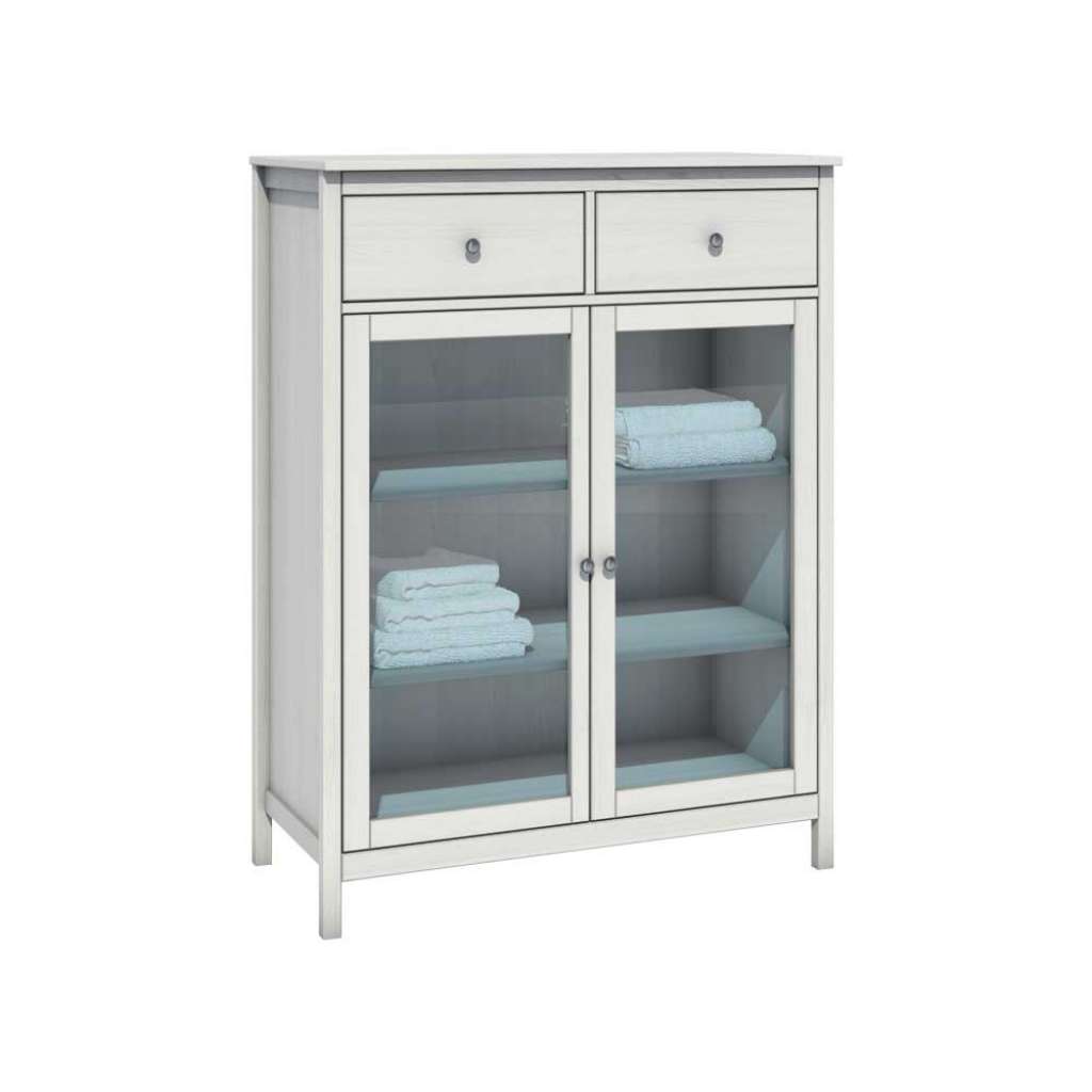 Schrank für Bad mit Glastüren