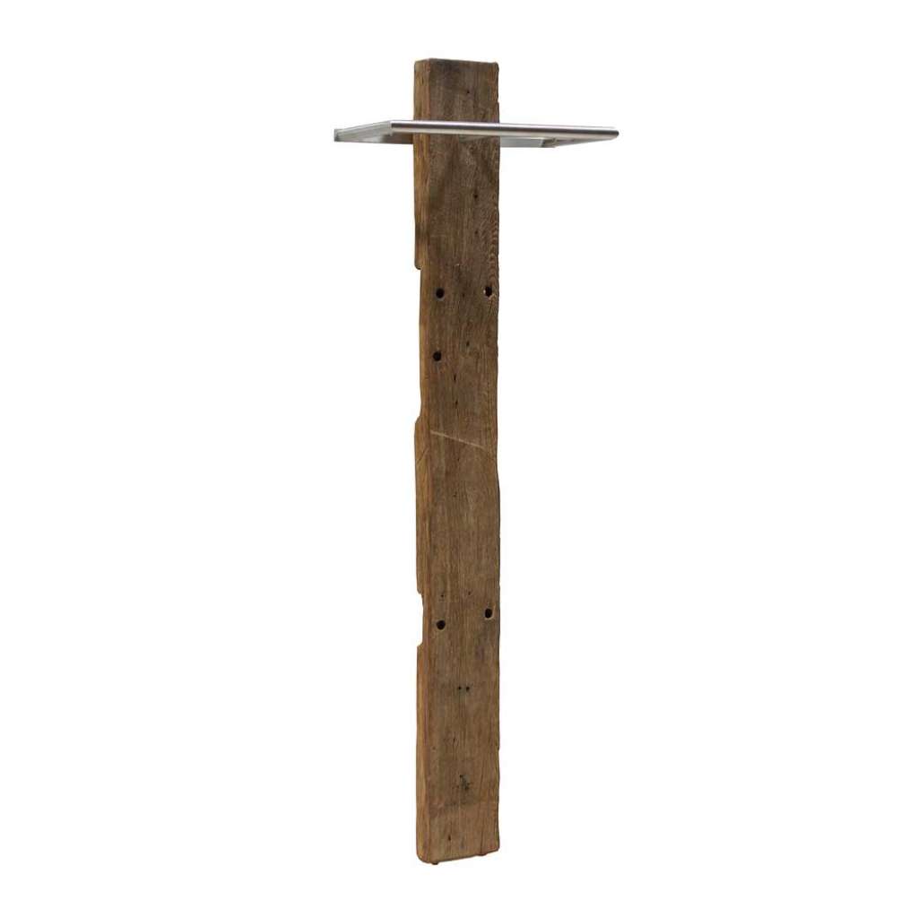 Kleiderpaneel aus Eiche Altholz 60 cm breit