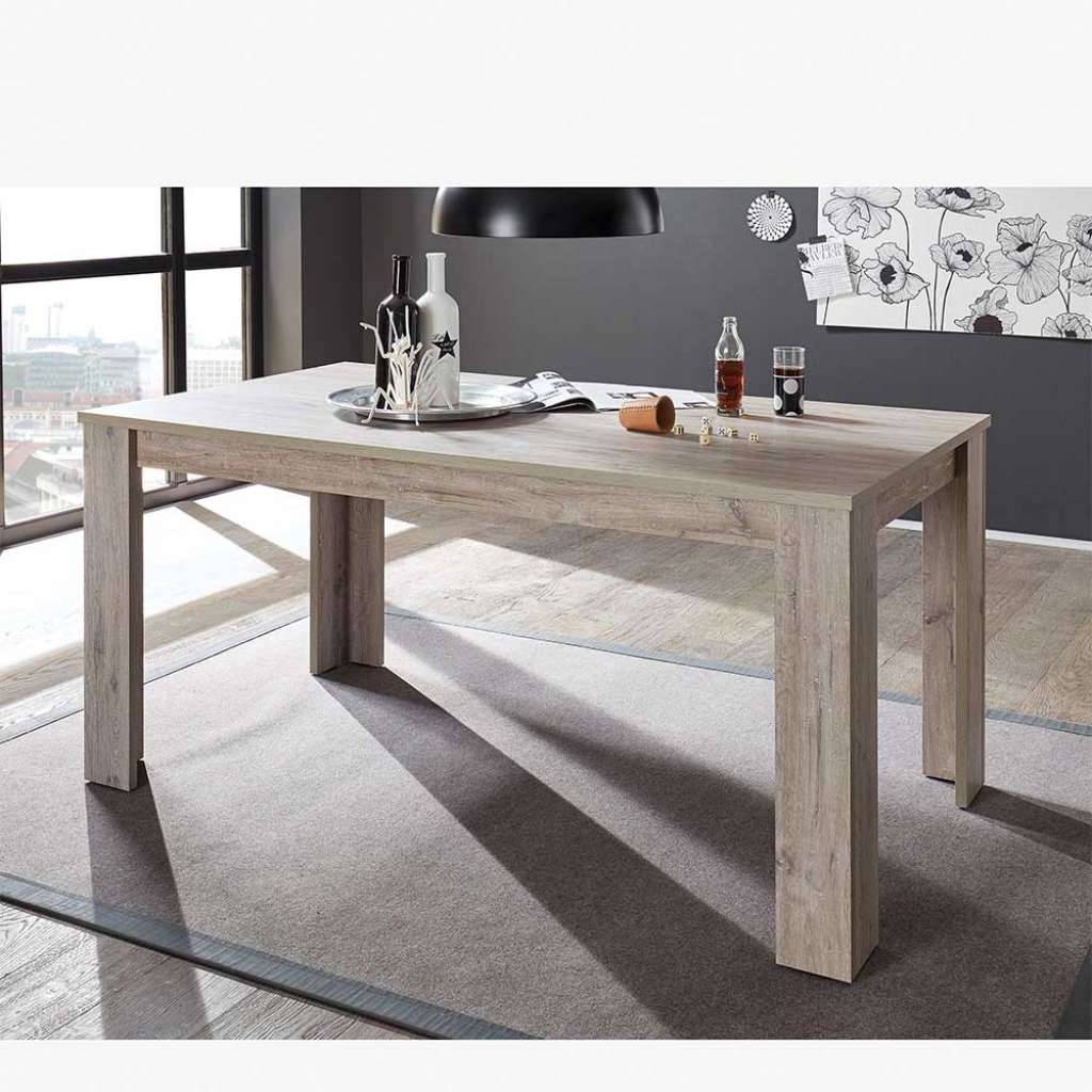 Esszimmertisch in Asteiche hell 160 cm
