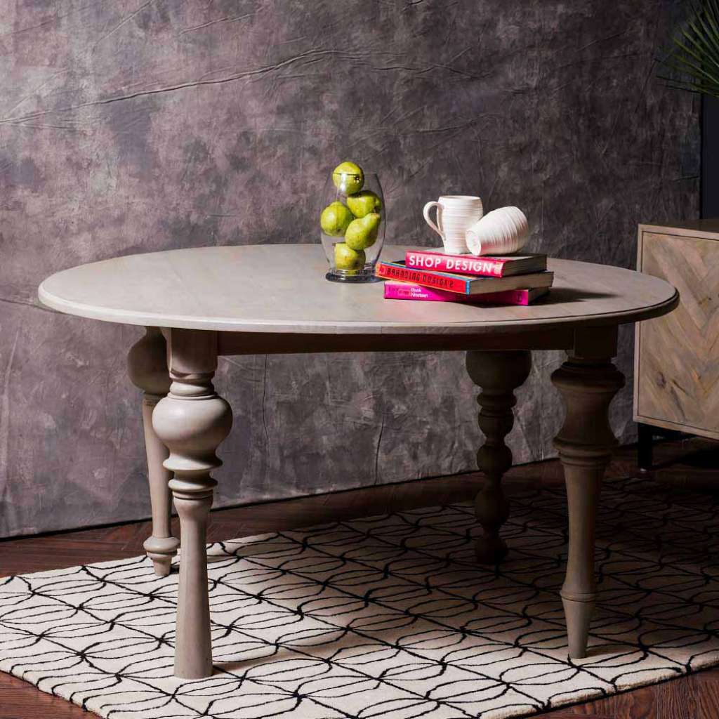 Massivholztisch in Rund 140 cm