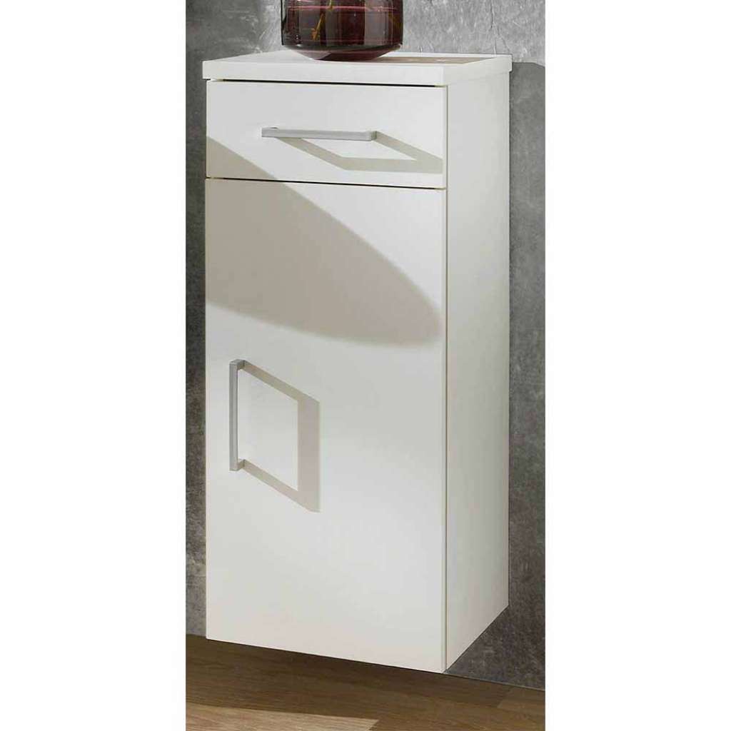 Bad Unterschrank in Weiß Wandmontage
