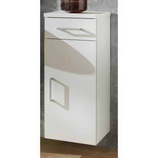 Bad Unterschrank in Weiß Wandmontage