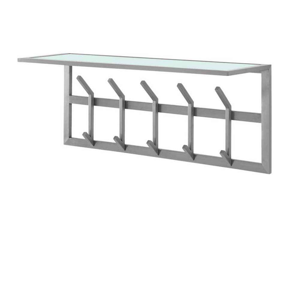 Hängegarderobe mit Haken Edelstahl