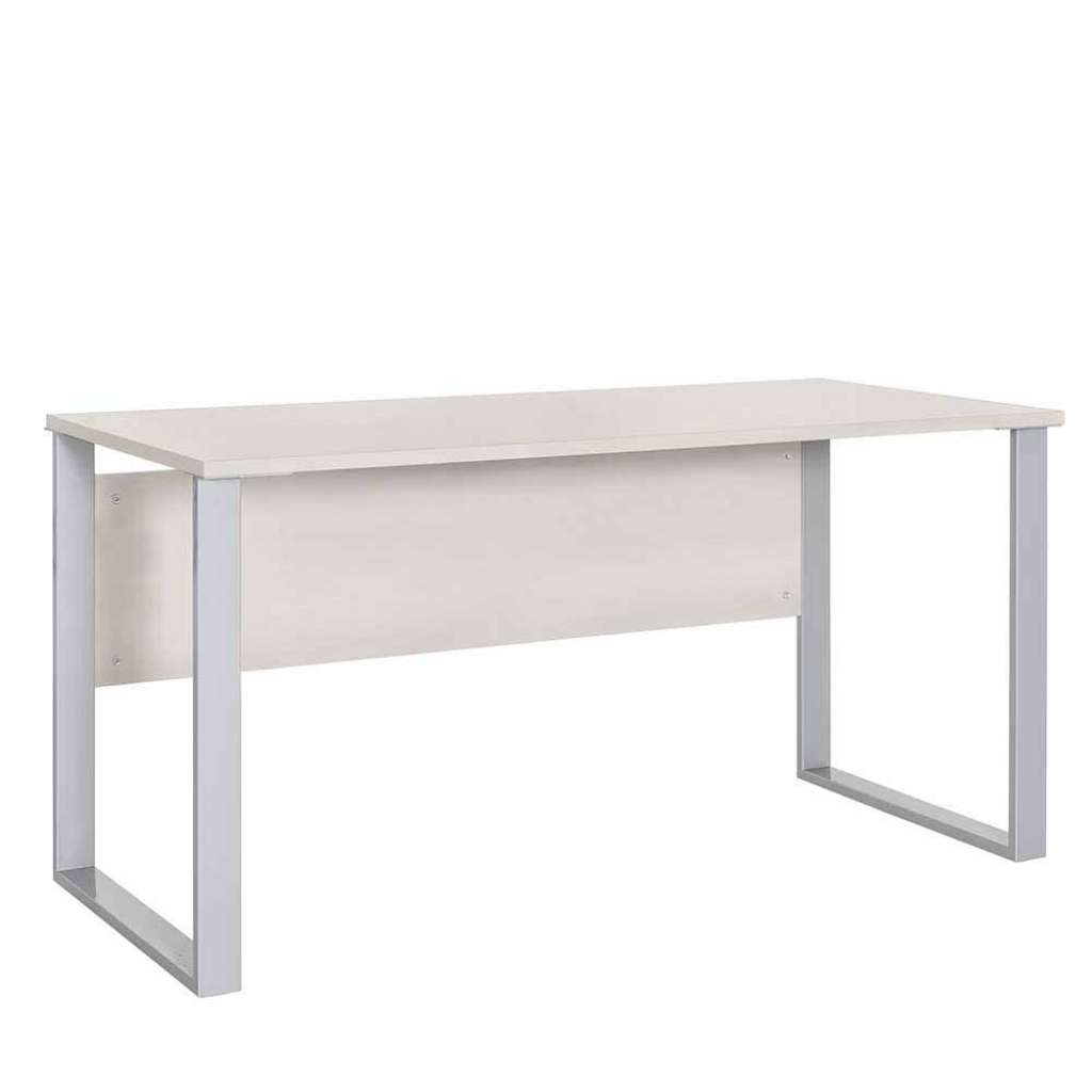 Schreibtisch in Hellgrau 140 cm