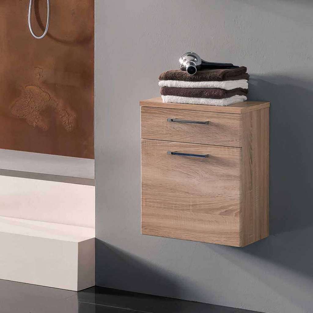Badezimmer Unterschrank in Sonoma Eiche Hängend