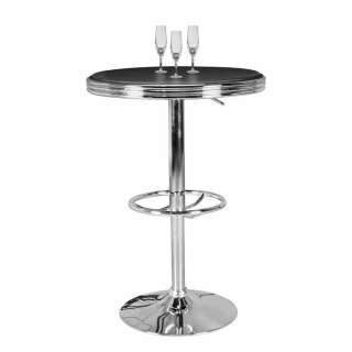 Bartisch aus Aluminium höhenverstellbar