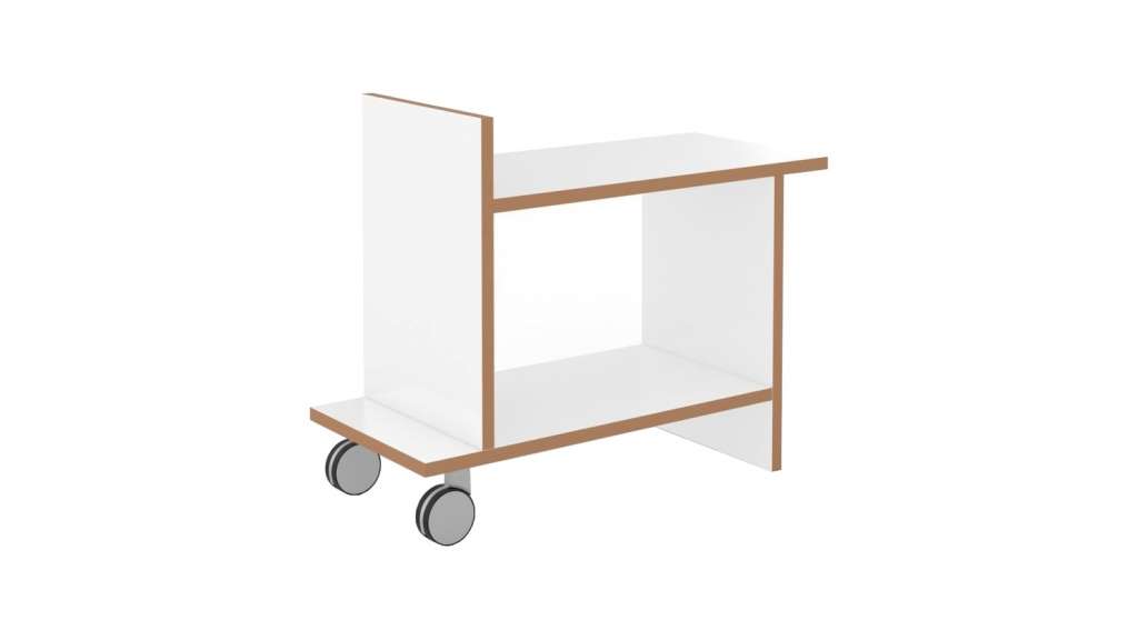 Tojo - Freund Beistelltisch - weiß - indoor