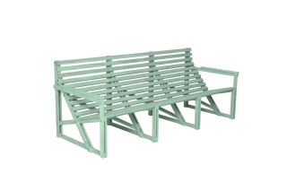 Weltevree - Patio Bank - grün - 4-5 Sitzer - outdoor