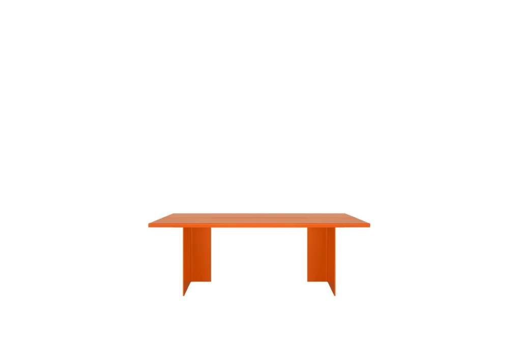 Objekte unserer Tage - ZEBE Sitzbank - Medium - reinorange - outdoor