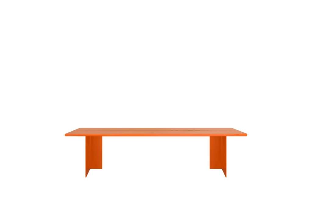 Objekte unserer Tage - ZEBE Sitzbank - Large - reinorange - outdoor