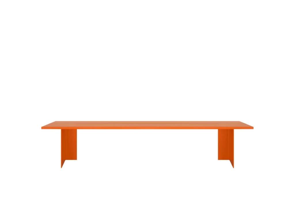 Objekte unserer Tage - ZEBE Sitzbank - Xlarge - reinorange - outdoor