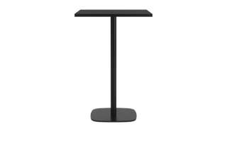 Normann Copenhagen - Form Café-Tisch - H 65 cm  - rechteckig  - schwarz - indoor