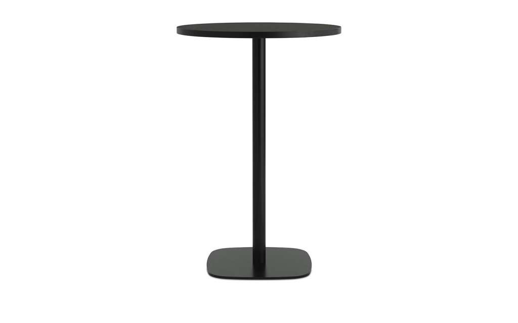 Normann Copenhagen - Form Café-Tisch - H 74,5 cm  - rund - schwarz - indoor