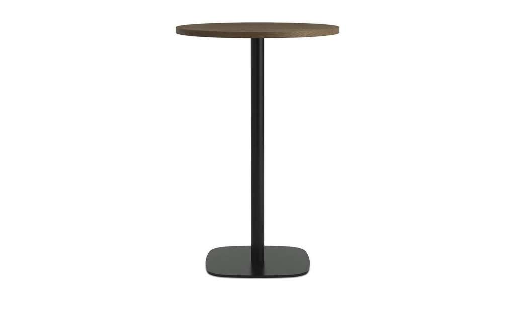 Normann Copenhagen - Form Café-Tisch - H 104,5 cm  - rund - gebeizte Eiche - gebeizte Eiche - indoor