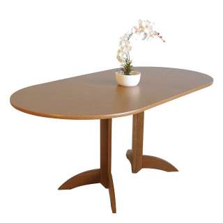 Tisch oval Mittelauszug
