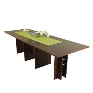 Ausziehbarer Tisch in Nussbaumfarben Esszimmer