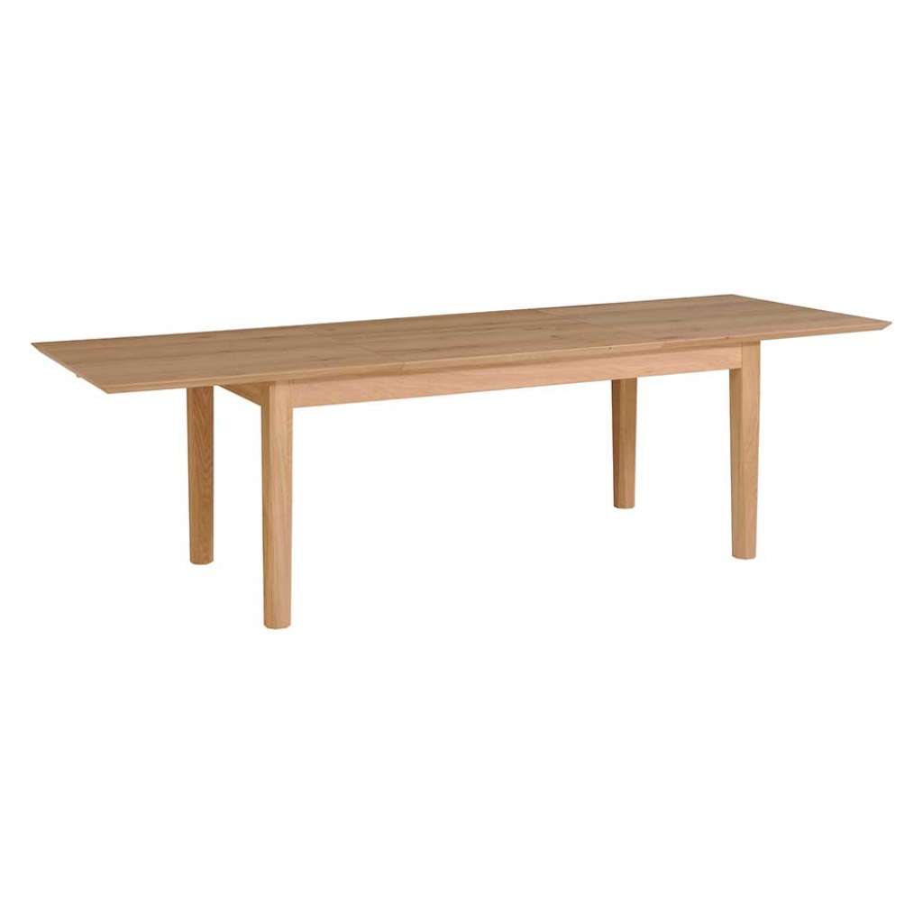 Ausziehtisch mit Eiche furniert rechteckig