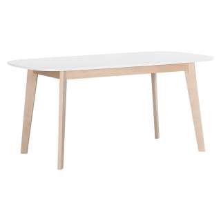 Esszimmertisch in Weiß Esche furniert