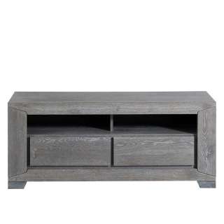 TV Unterschrank mit Grey Wash Effekt 130 cm breit