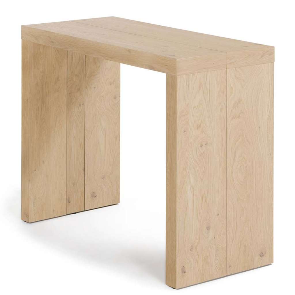 Konsolen Esstisch mit Eiche furniert 200 cm breit