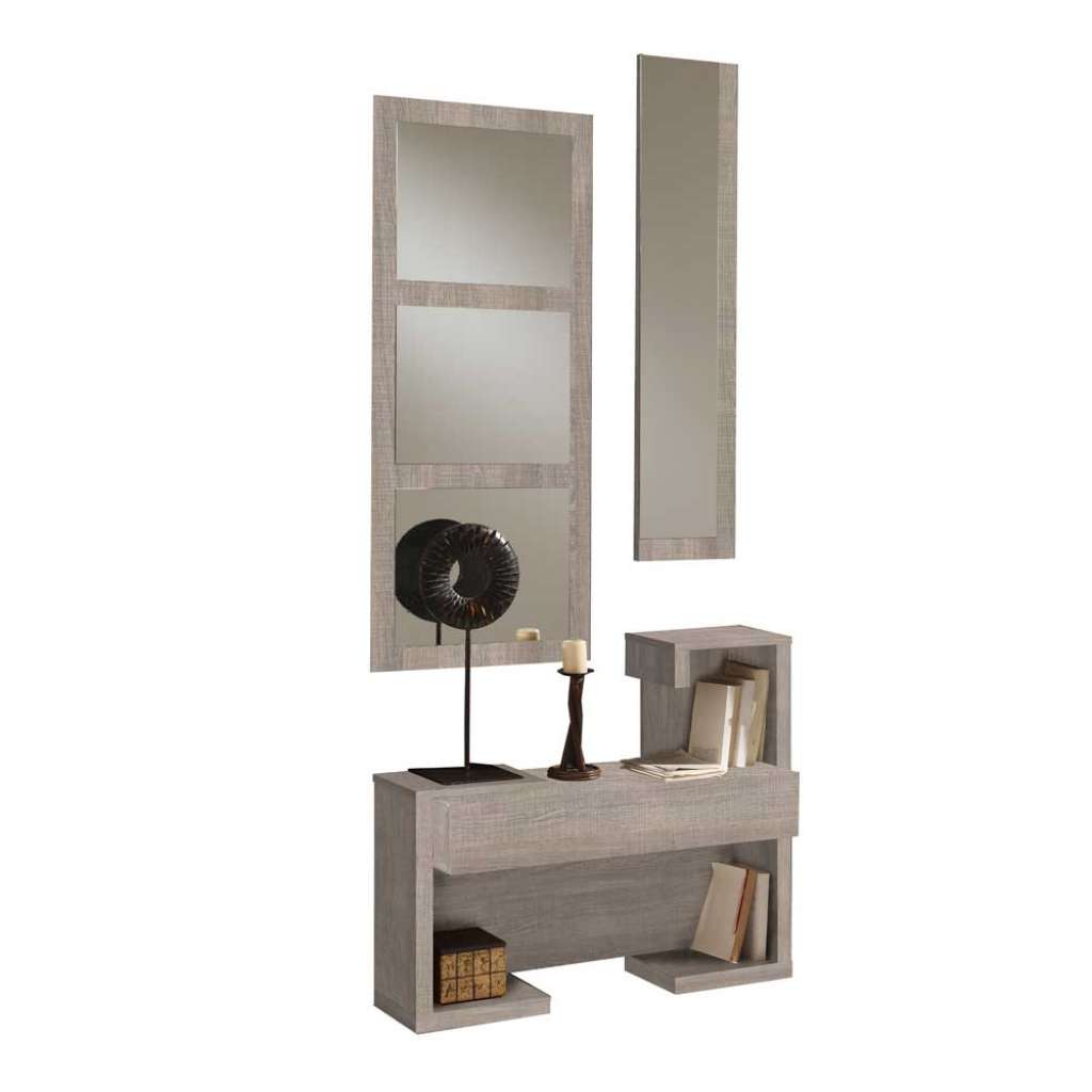 Flurgarderobenset in Sonoma Eiche modern (3-teilig)