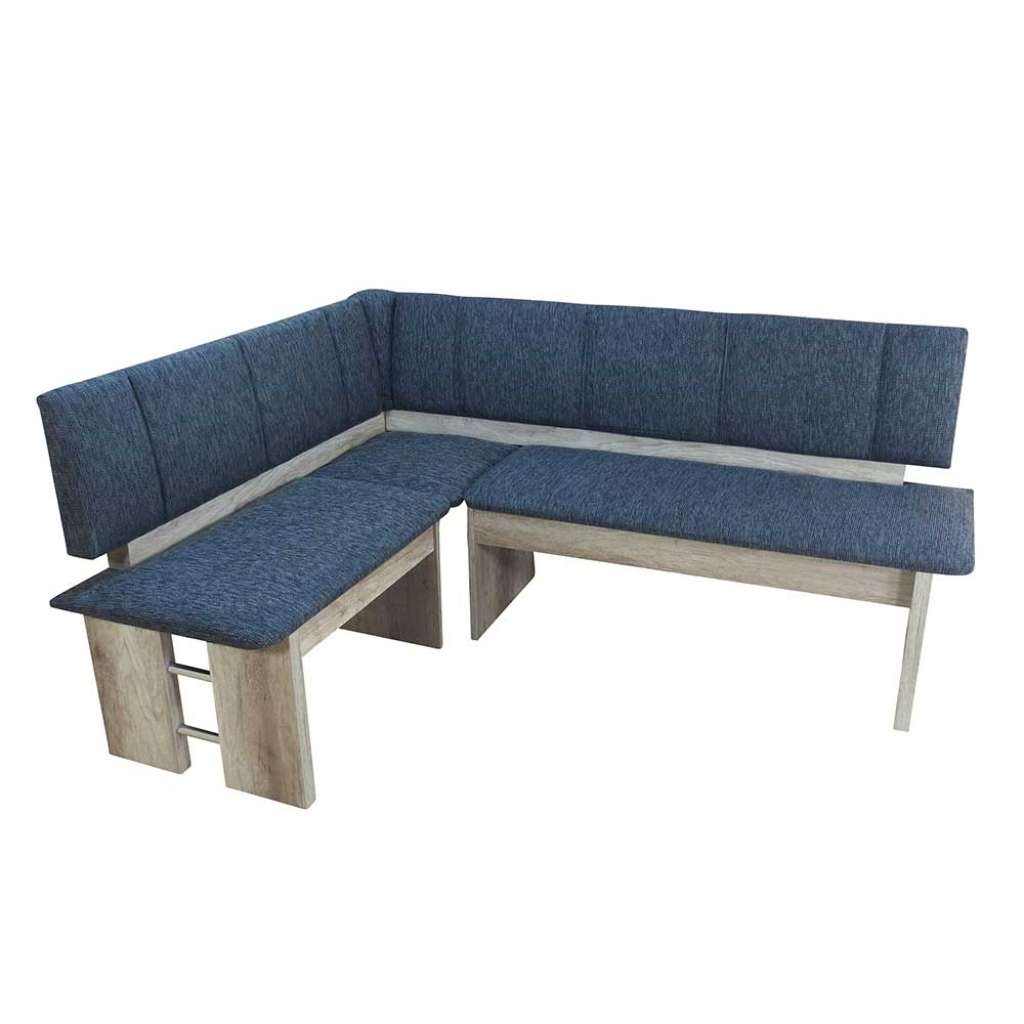Kücheneckbank in Dunkelgrau und Eiche Sonoma 180 cm breit