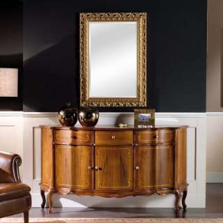 Barockstil Möbel in Nussbaum und Goldfarben Spiegel (2-teilig)