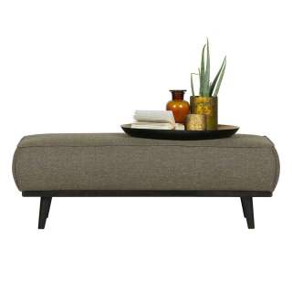 Hocker für Couch Grün meliert