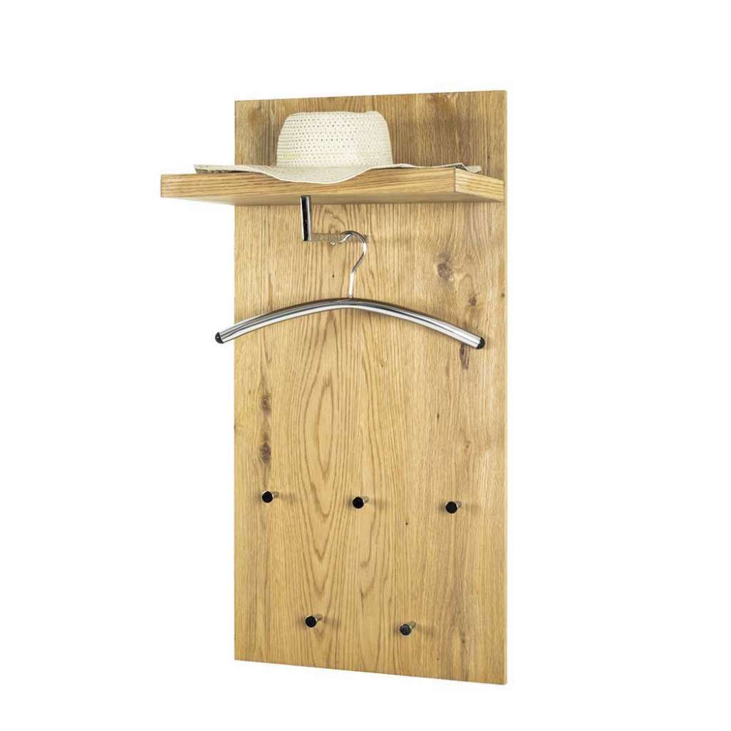 Hängegarderobe mit Eiche furniert 50 cm breit