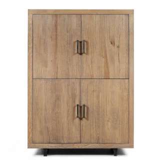 Schrank aus Eiche Massivholz Loft Design