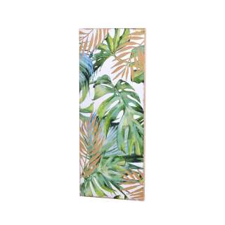 Design Wandbild im Dschungel Look Tanne Massivholz