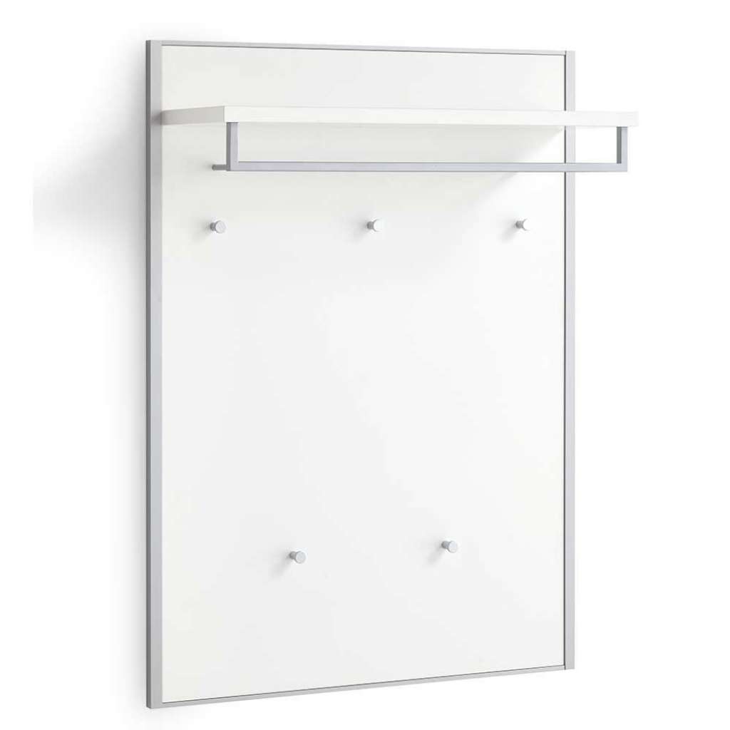 Wandgarderobe 80 cm breit Weiß