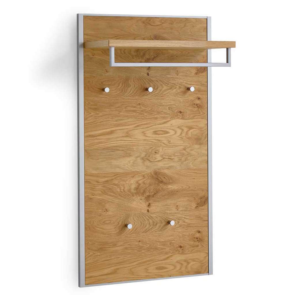Hängegarderobe mit Eiche Bianco furniert 60 cm breit