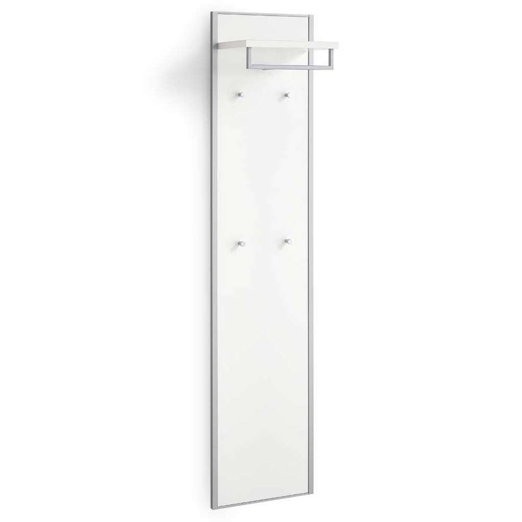 Garderobenpaneel in Weiß 40 cm breit
